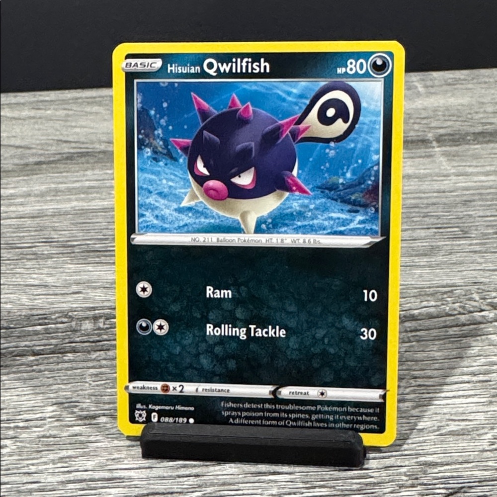 Pokémon | Astral Radiance #088/189: Qwilfish (2022) - Collectible Trading Card